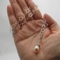 Preview: 925 Silber Herzkette im Detail