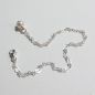 Preview: 925 Silber Armband Kettenglieder in Brezelform
