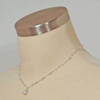 925 Silber Kette Kettenglieder in Brezelform