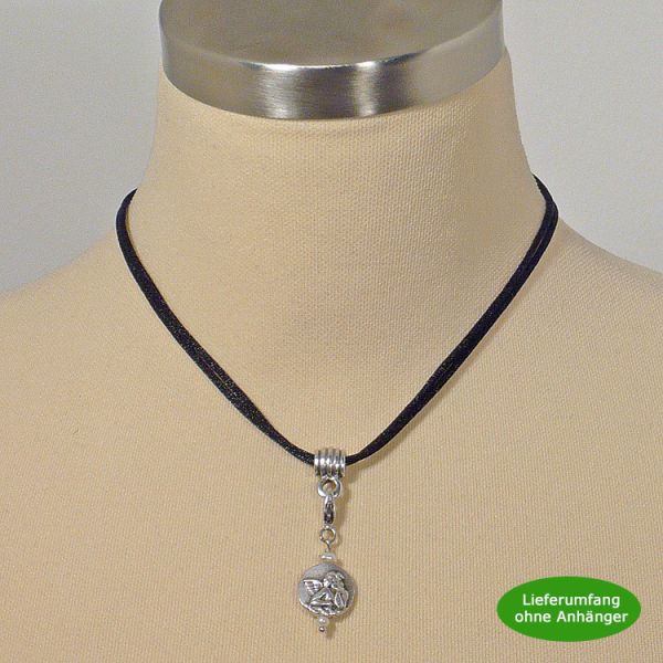 schwarze Basis-Kette mit Beispielanhänger